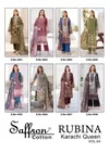 Rubina Vol 4 By Saffron Pure Cotton Printed Pakistani Dress Material